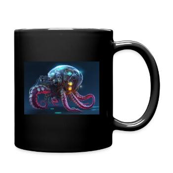 Techno-Oceanic - Full Colour Mug - black - Right