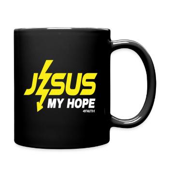 Jésus, mon espérance - Mug uni - noir - Droite