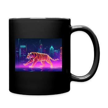 Cyber Hunter - Full Colour Mug - black - Right