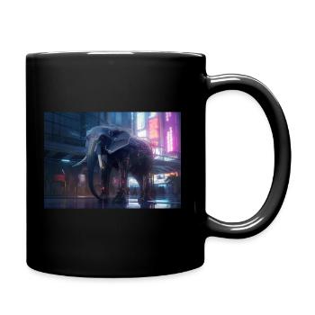 Cyber Jumbo - Full Colour Mug - black - Right