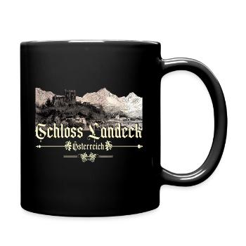 Schloss Landeck - Austria - Mug uni - noir - Droite