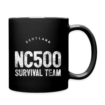 nc500 survival - Full Colour Mug - black - Right