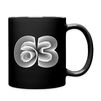 1963 - Tasse einfarbig - Schwarz - Rechts