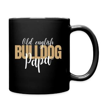 Bulldog DAD Bulldog Bulldogs DAD - Mug uni - noir - Droite