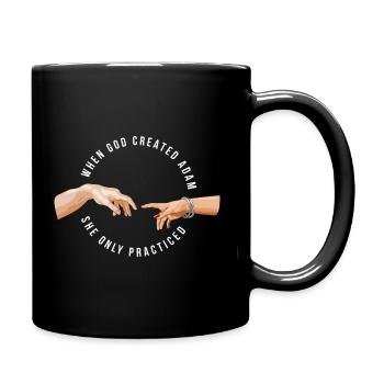 Adams Création Édition féministe - Mug uni - noir - Droite