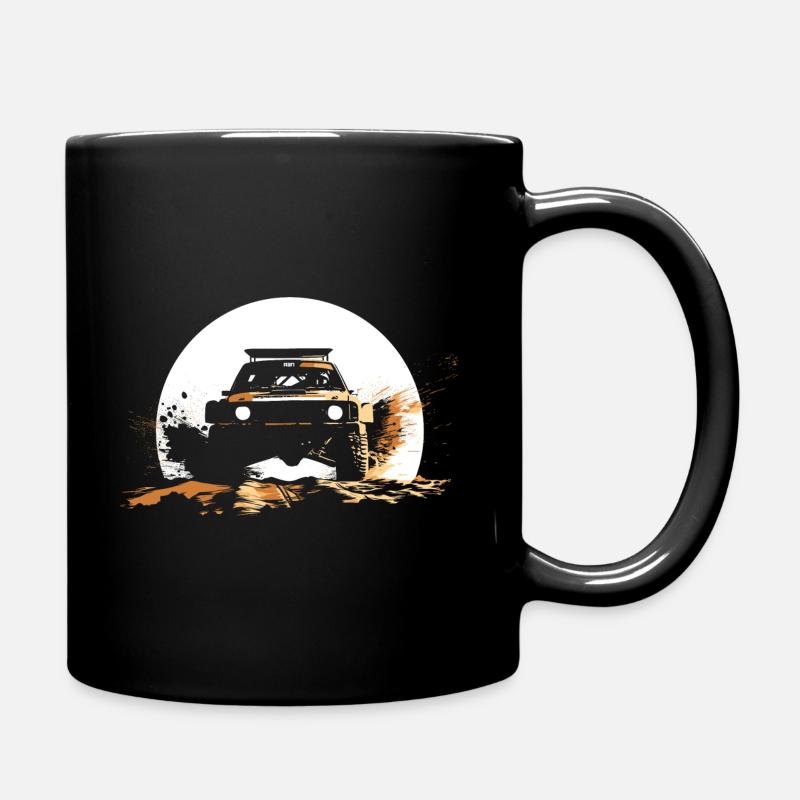 Desert Rally - Full Colour Mug - black