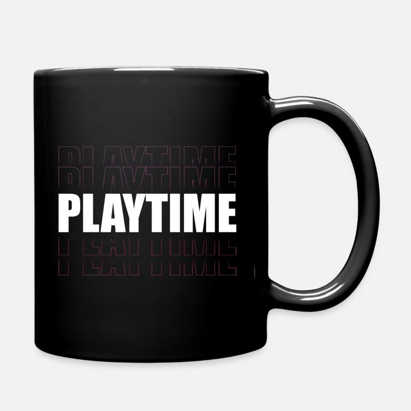 Playtime - Full Colour Mug - black