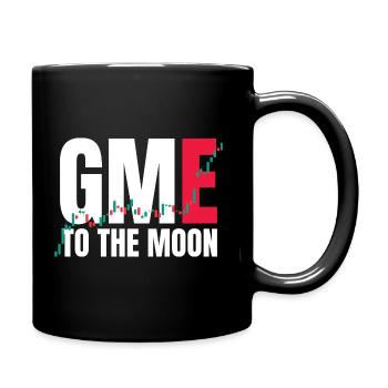 Gamestop To The Moon GME Stock Meme stock - Full Colour Mug - black - Right