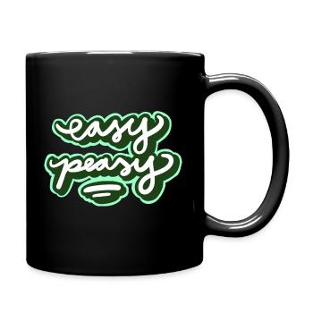 Easy Peasy - Tasse einfarbig - Schwarz - Rechts