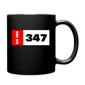 OHI ON 347 - SA-INT - Es ist vorbei - Tasse einfarbig - Schwarz - Rechts
