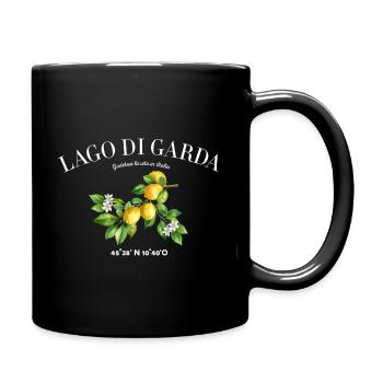 Lago Di Garda Lake Garda Camping - Full Colour Mug - black - Right