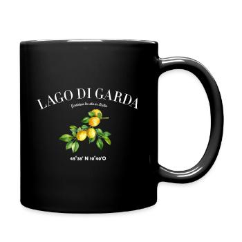 Lago Di Garda Lake Garda Camping - Full Colour Mug - black - Right