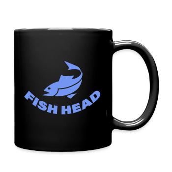 FISH HEAD - Tasse einfarbig - Schwarz - Rechts