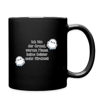 Drôle Bébé Disant Fantômes Halloween Maman Bébé - Mug uni - noir - Droite