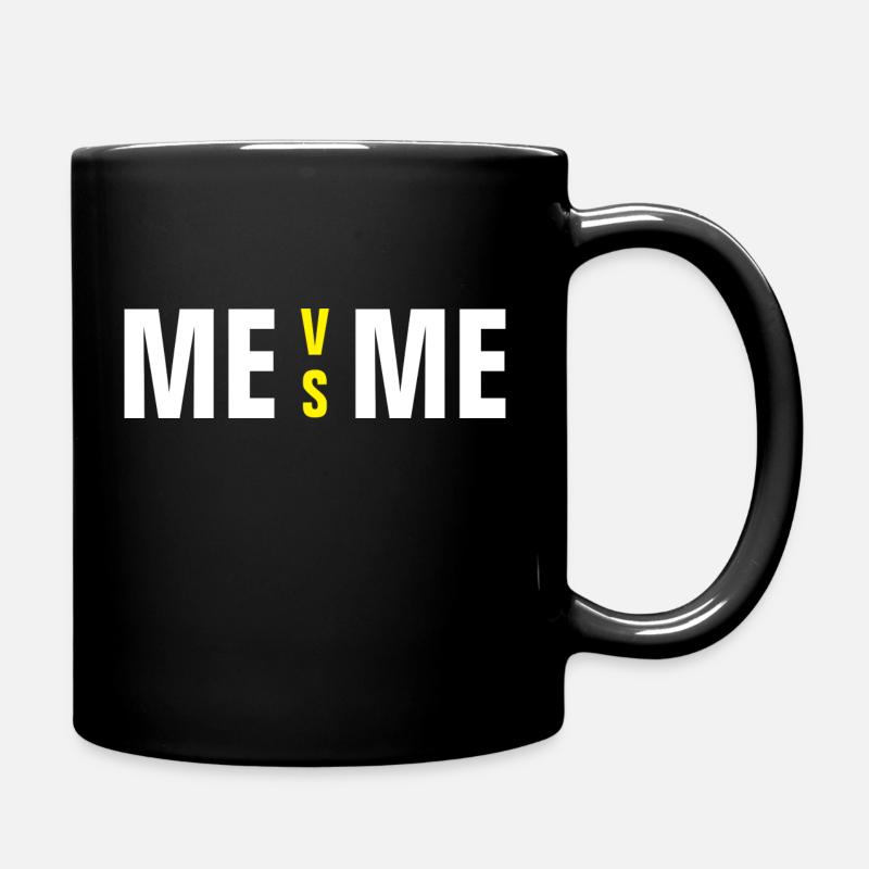 MOI CONTRE MOI - Mug uni - noir
