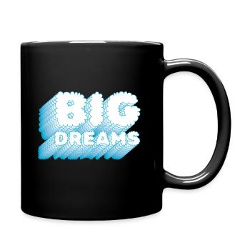 BIG DREAMS - Tasse einfarbig - Schwarz - Rechts