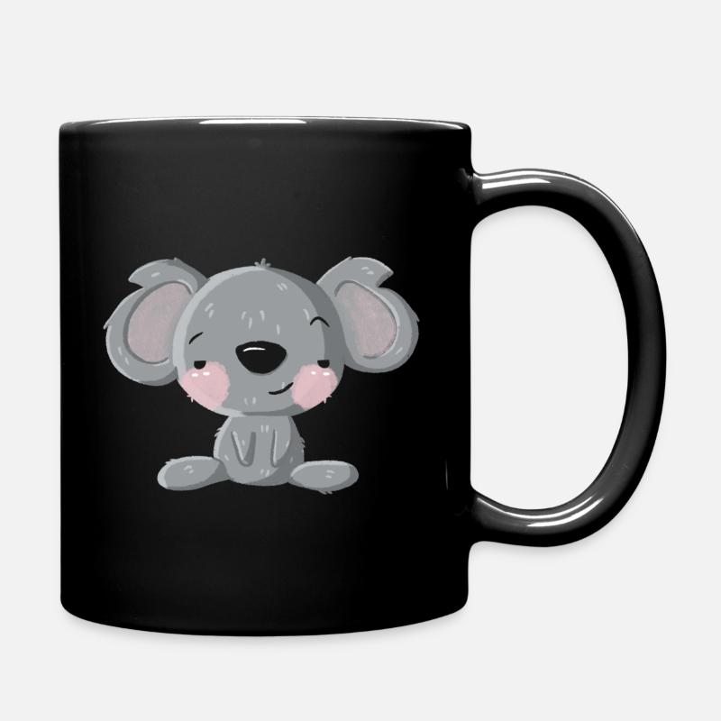 Flirt Koala - Mug uni - noir