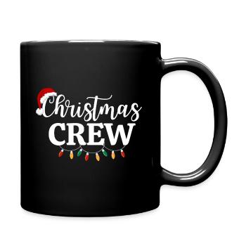 ÉQUIPAGE DE NOËL - Mug uni - noir - Droite