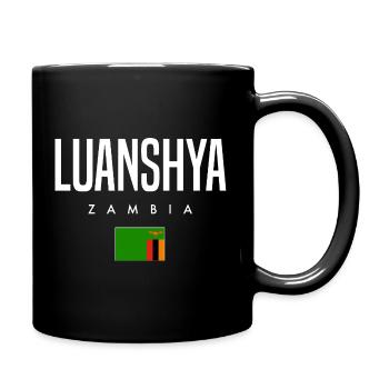 Luanshya Zambia - Full Colour Mug - black - Right