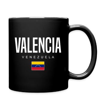 Valencia, Venezuela - Full Colour Mug - black - Right