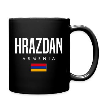 Hrazdan, Arménie - Mug uni - noir - Droite