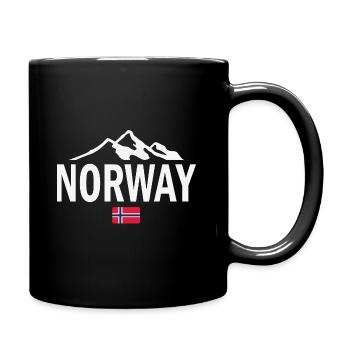 Norvège - Norvège - Norvège - Drapeau - Scandinavie - Mug uni - noir - Droite