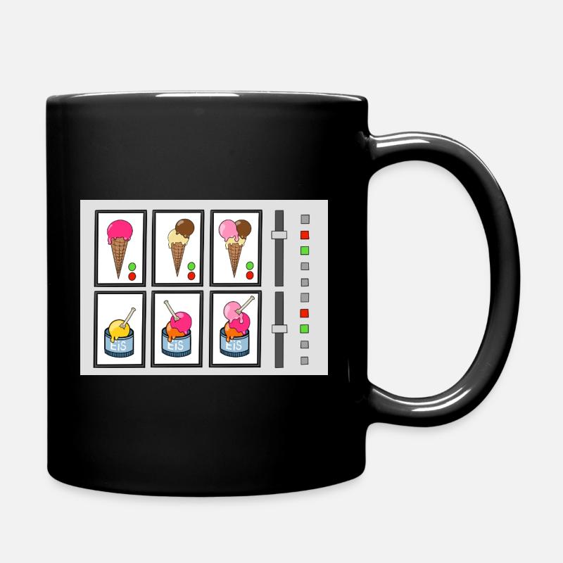 Machine à crème glacée - Mug uni - noir