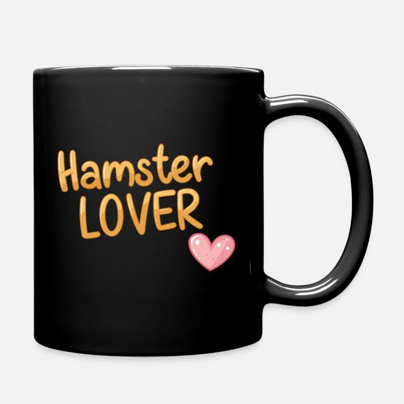 Design Hamster Amoureux pour Animaux - Mug uni - noir