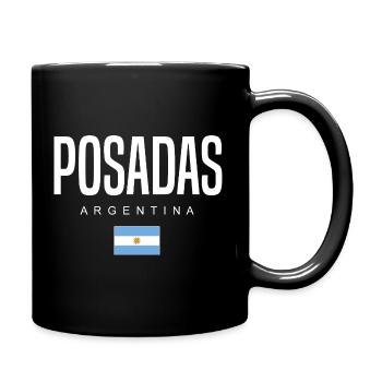 Posadas Argentina Argentinians - Full Colour Mug - black - Right