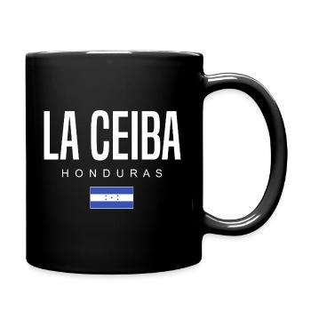 La Ceiba Honduras Hondurans - Full Colour Mug - black - Right