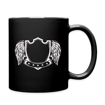 Coat of arms - Full Colour Mug - black - Right