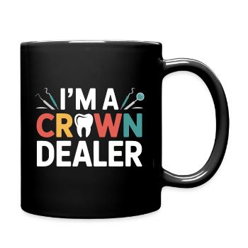 Zahntechniker Instrumentenkunst - Tasse einfarbig - Schwarz - Rechts
