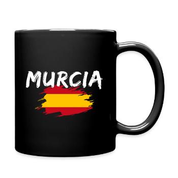Murcia Spanien - Tasse einfarbig - Schwarz - Rechts
