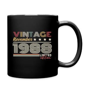 Novembre 1988 - Mug uni - noir - Droite