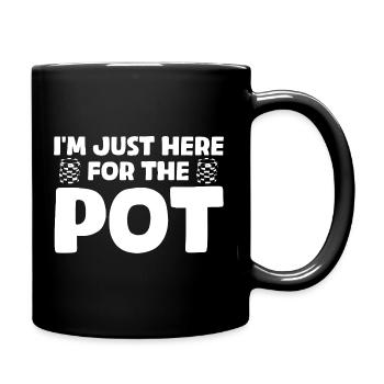 Pour le pot Casino Gambling Funny Player - Mug uni - noir - Droite