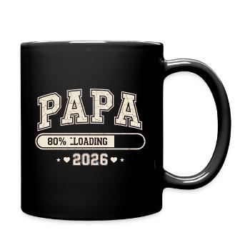 Dad 2026 Loading Dad-to-be - Full Colour Mug - black - Right