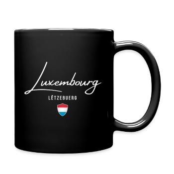 Made in Luxembourg, Luxembourg pride - Full Colour Mug - black - Right
