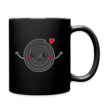 Licorice Love Licorice Snail Sweet Candy - Full Colour Mug - black - Right