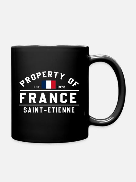 Propriété de la France Saint-Etienne en 1872 - Mug uni - noir