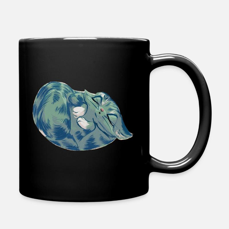 Squishy Azure - Full Colour Mug - black