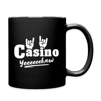 Casino - Mug uni - noir - Droite