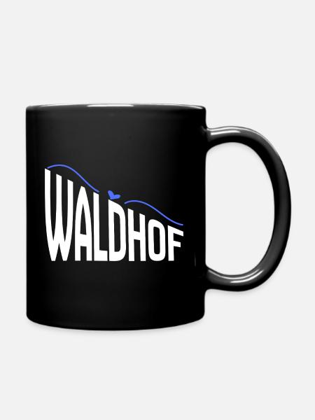 Waldhof - Tasse einfarbig - Schwarz