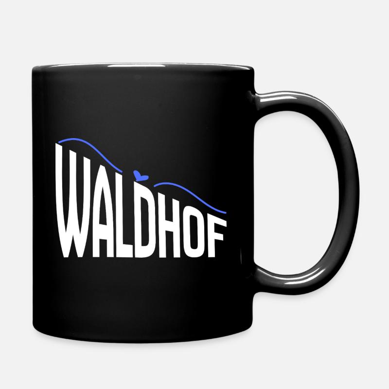 Waldhof - Tasse einfarbig - Schwarz