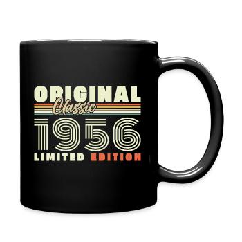 1956 Vintage Retro Birthday Gift - Full Colour Mug - black - Right