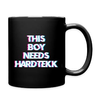 Hardtekk Tekk - Tasse einfarbig - Schwarz - Rechts