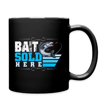 Anglers Fishermen Fishing Sport Fishermen - Full Colour Mug - black - Right