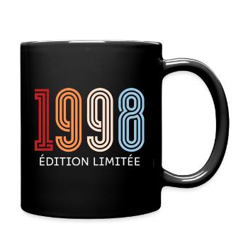 1998 Limited Edition Vintage - Tasse einfarbig - Schwarz - Rechts