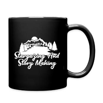 Scouts scouts Observation des étoiles et création d’histoires - Mug uni - noir - Droite