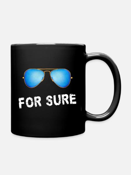 for sure - Mug uni - noir