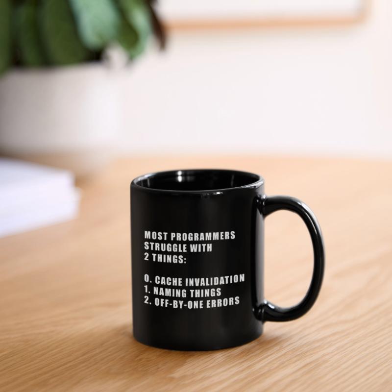 2 hard things in computer science programmer Full Colour Mug